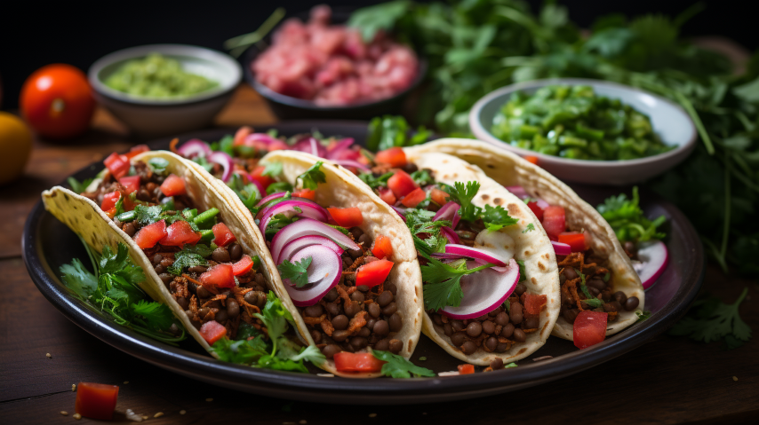 recipe for Vegan Lentil Tacos