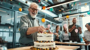 retirement cakes