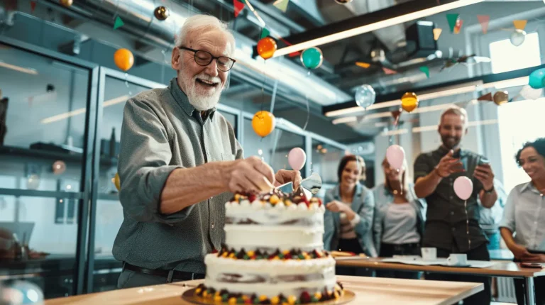 retirement cakes