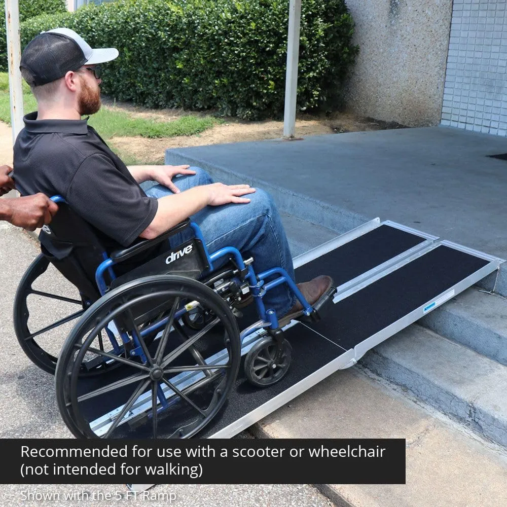 Titan Aluminum Ramps for Wheelchairs Use Case