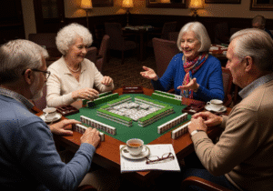 Mah Jongg is a bit like rummy