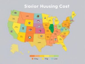 compare senior housing costs by state