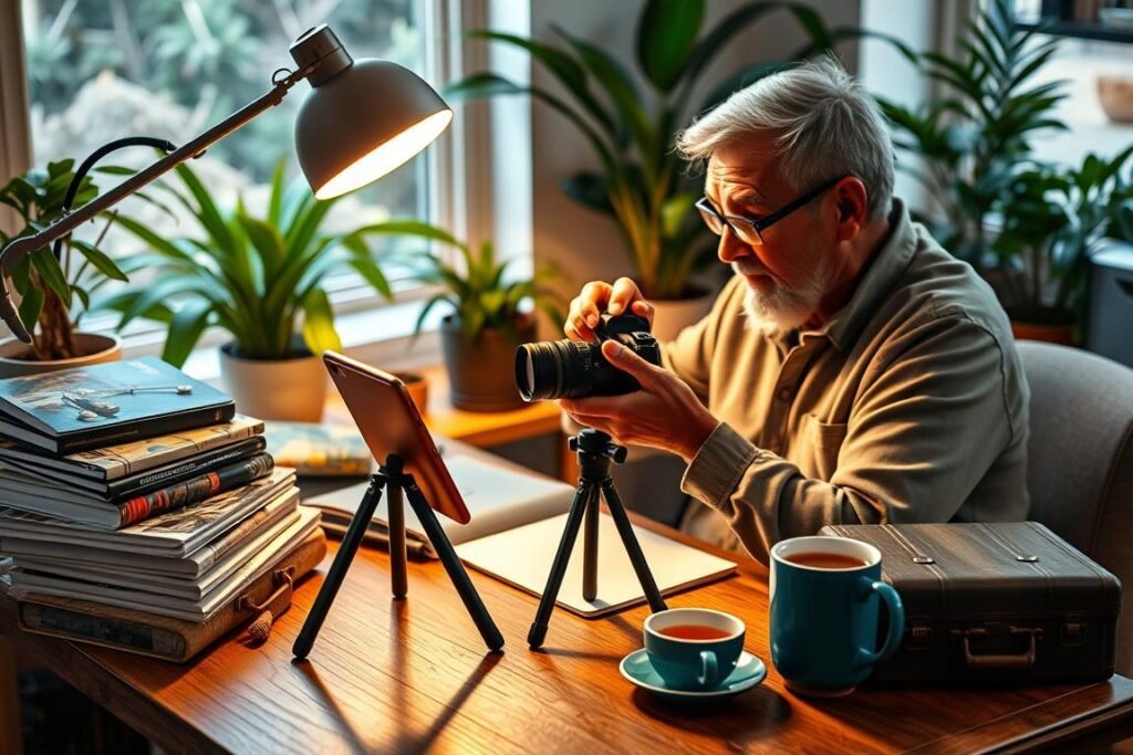 Must-have gear for travel blogging for older adults