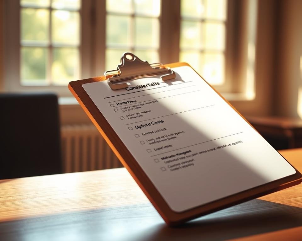 assisted living facility tour checklist