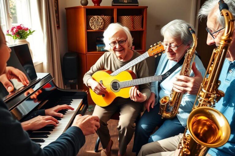 learning musical instruments for seniors