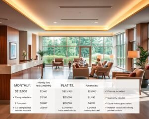 monthly fees assisted living facilities