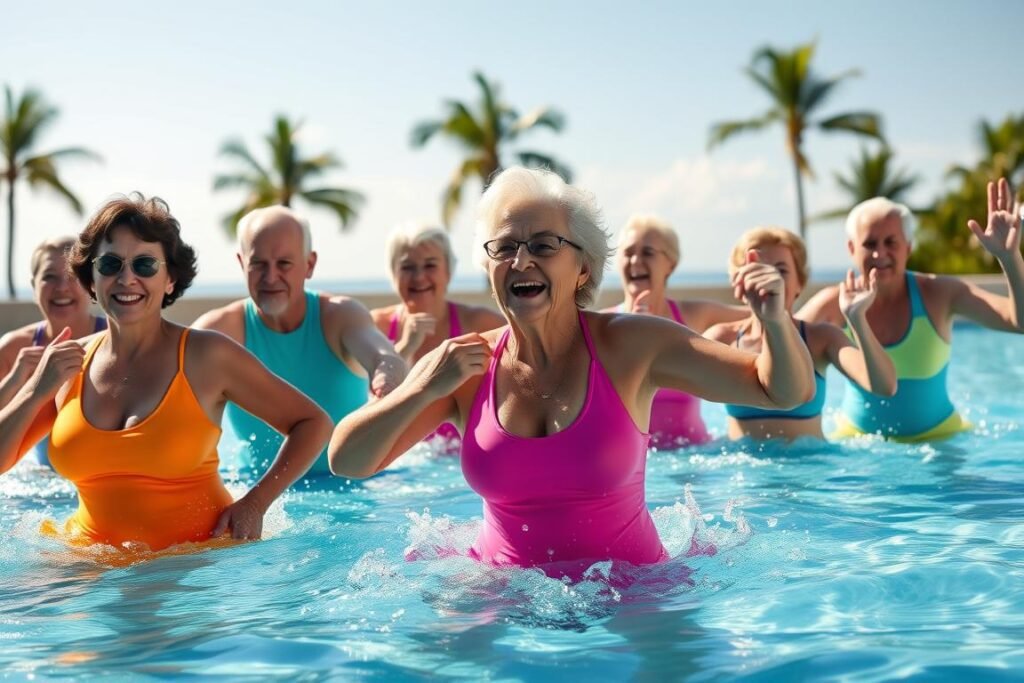 water aerobics for seniors