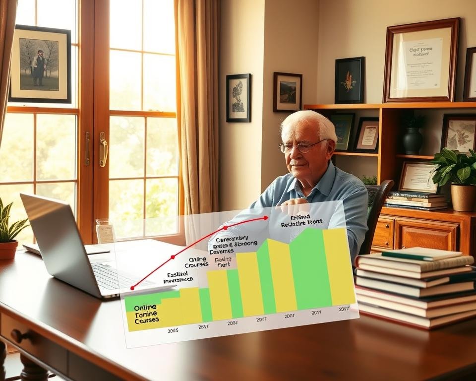 creating online courses retirees passive income