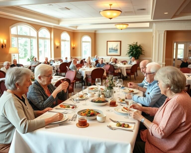 dining options in independent living homes