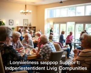 loneliness support independent living communities